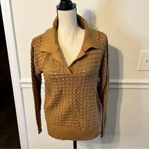 Joie Collar Hole Detail Sweater S